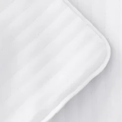 Quilts-Kirkland's Home Stitched Stripes 3-Pc. Queen Quilt Set White