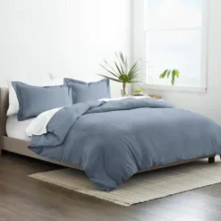 Duvets-Kirkland's Home Stone 3-Pc. King Duvet Cover Set Blue