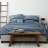 Bed Sheets-Kirkland's Home Stone 4-Pc. Twin Sheet Set Blue