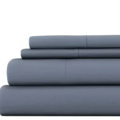 Bed Sheets-Kirkland's Home Stone Ultra Soft 3-Pc. Twin Xl Sheet Set Gray