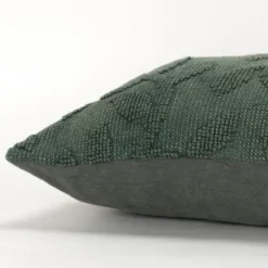 Pillows-Kirkland's Home Stonewash Botanical Pillow Green