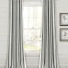 Curtains & Drapes-Kirkland's Home Stripe Ricci Blackout Curtain Shade, 27 In. Gray
