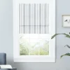 Curtains & Drapes-Kirkland's Home Stripe Ricci Out Curtain Shade, 34 In. Black