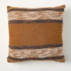 Pillows-Kirkland's Home Striped Sienna Textured Pillow Brown