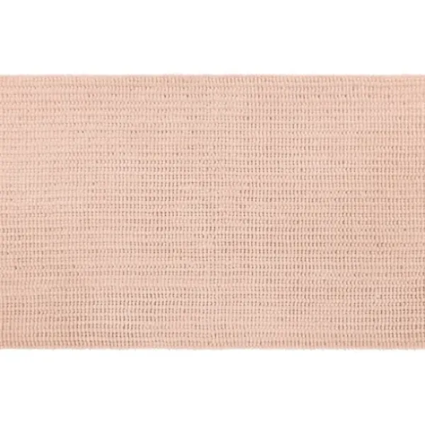 Bathroom Rugs-Kirkland's Home Striped Tassel Bath Mat Ivory