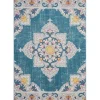 Outdoor Rugs-Kirkland's Home Summer Hues Floral Burst Outdoor Area Rug, 6X9 Multi