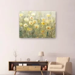 Canvas Art-Kirkland's Home Summer In Bloom Iii Canvas Art Print, 48X36 In. Green/Yellow