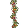Arrangements & Greenery-Kirkland's Home Summer Shasta Daisy Garland Multi/Green