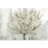 Canvas Art-Kirkland's Home Sun Kissed Blossoms Giclee Canvas Art Print White/Gray/Green