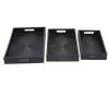 Decorative Trays-Kirkland's Home Sun Star 2-Pc. Mirrored Tray Set Gold