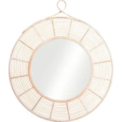 Framed Mirrors-Kirkland's Home Sunlight Beam Woven Framed Mirror
