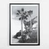 Framed Art-Kirkland's Home Swaying Palms Framed Art Print Black/White