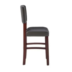 Bar Stools & Counter Height Stools-Kirkland's Home Sydney Espresso Counter Stool Brown