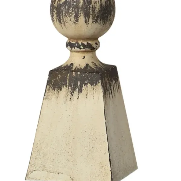 Table Lamps-Kirkland's Home Tall Distressed Cream Table Lamps, Set Of 2 Ivory