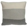Pillows-Kirkland's Home Tan And Gray Blocked Knit Pillow Tan/Gray