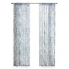Curtains & Drapes-Kirkland's Home Tan Floral 2-Pc. Curtain Panel Set, 96 In. Tan/White