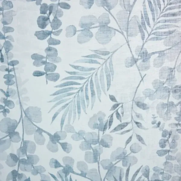 Curtains & Drapes-Kirkland's Home Tan Floral 2-Pc. Curtain Panel Set, 96 In. Tan/White