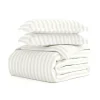 Duvets-Kirkland's Home Tan Rugged Stripe 2-Pc. Twin Duvet Cover Set Tan/White