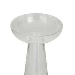 Candle Holders-Kirkland's Home Tapered Glass Pillar Candle Holders, Set Of 3 Clear
