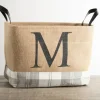Baskets & Boxes-Kirkland's Home Taupe Space-Saving Collapsible Laundry Bin Tan
