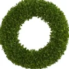 Wreaths-Kirkland's Home Tea Leaf Wreath Green