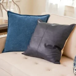Pillows-Kirkland's Home Teal Chenille Throw Pillow Blue