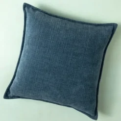 Pillows-Kirkland's Home Teal Chenille Throw Pillow Blue