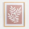 Framed Art-Kirkland's Home Terracotta Spring Foliage Framed Art Print Tan