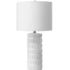Table Lamps-Kirkland's Home Textured Ceramic Table Lamp White