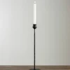 Candle Holders-Kirkland's Home Textured Taper Candle Holder, 20 In. Black