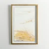 Framed Art-Kirkland's Home The Golden Abstract Ii Framed Art Print White/Tan/Gold