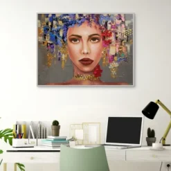 Canvas Art-Kirkland's Home The Invitation Framed Canvas Art Print Multi