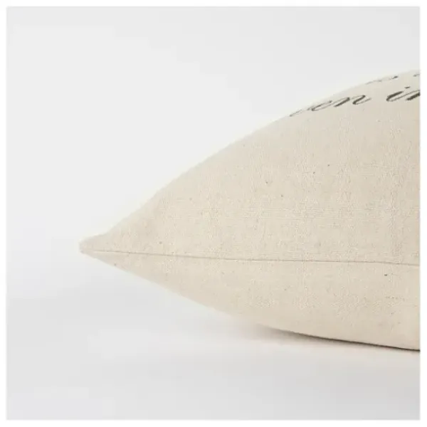 Pillows-Kirkland's Home There Is A Little Bit Of Heaven In Our Home Pillow Tan/Black