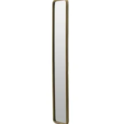 Decorative Mirrors-Kirkland's Home Thin Gold Metal Wall Mirror