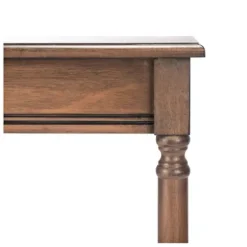 Accent & End Tables-Kirkland's Home Tilley Classic Square Accent Table Brown