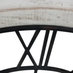Clocks-Kirkland's Home Timeworn Cottage Clock White