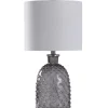 Table Lamps-Kirkland's Home Tinted Glass Jar Table Lamp Gray