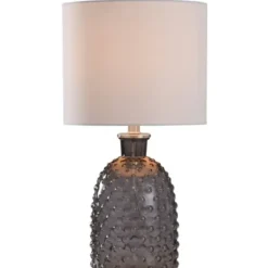 Table Lamps-Kirkland's Home Tinted Glass Jar Table Lamp Gray