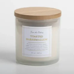 Candles-Kirkland's Home Toasted Marshmallow Triple Wick Jar Candle White