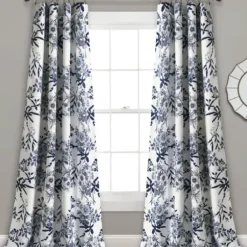 Curtains & Drapes-Kirkland's Home Top Knotted Burlap Curtain Panel Set, 84 In. Gray