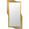 Decorative Mirrors-Kirkland's Home Trenla Gold Linear Wall Mirror
