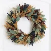 Wreaths-Kirkland's Home Tricolor Eucalyptus Wreath Multi