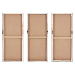 Canvas Art-Kirkland's Home Twilight Forest Canvas Art Prints, Set Of 3 Red/Gold/White