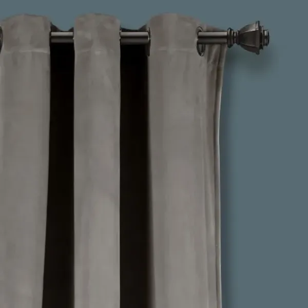 Curtains & Drapes-Kirkland's Home Twist Top Curtain Panel, 120 In. White
