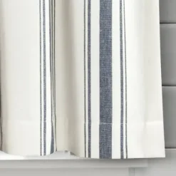 Curtains & Drapes-Kirkland's Home Twist Top Curtain Panel, 84 In. Blue