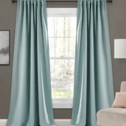 Curtains & Drapes-Kirkland's Home Twist Top Curtain Panel, 95 In. White