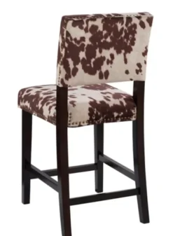 Bar Stools & Counter Height Stools-Kirkland's Home Udder Madness Counter Stool Brown