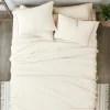 Bed Sheets-Kirkland's Home Ultra Soft 6-Pc. King Sheet Set Ivory