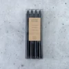 Candles-Kirkland's Home Unscented Taper Candles, Set Of 8 Black