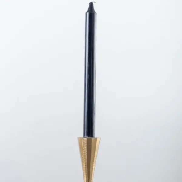 Candles-Kirkland's Home Unscented Taper Candles, Set Of 8 Black